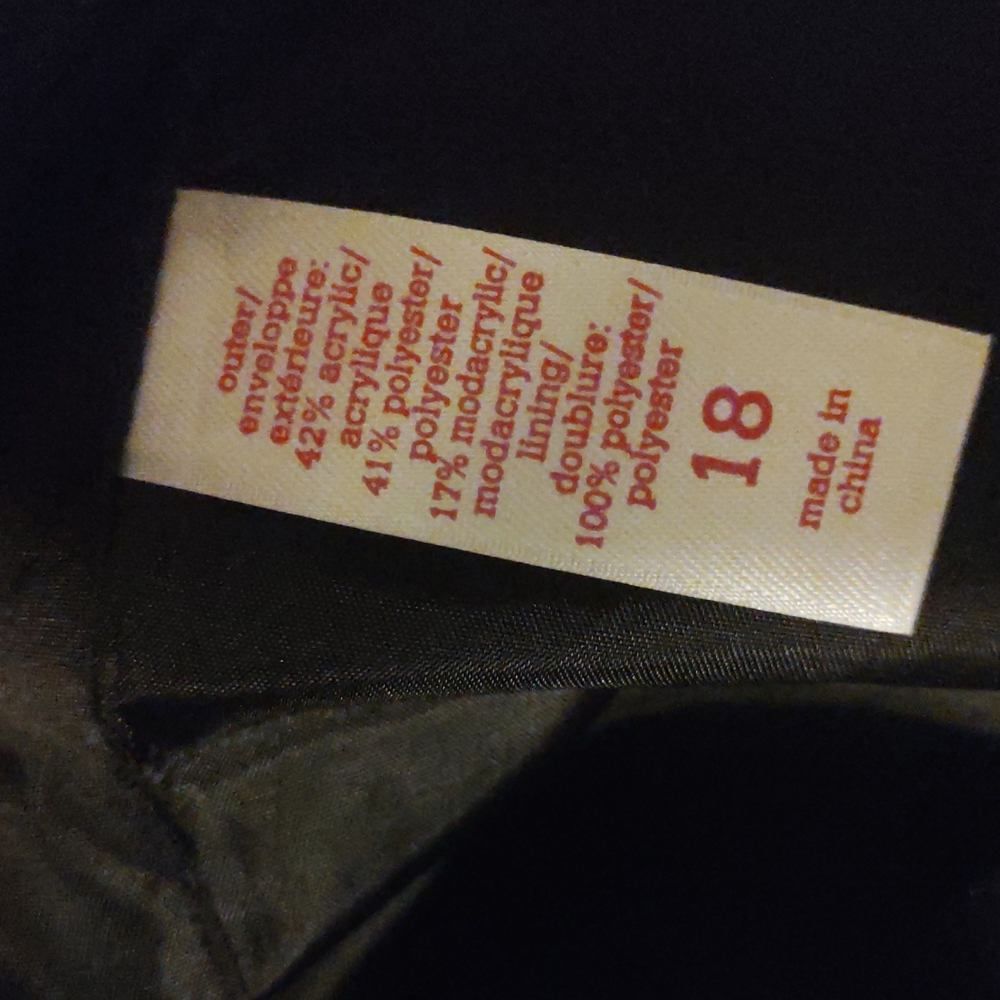 Donated - Faux Fur Soft Winter Vest, Black (GIRL XL-18/Women S) - Picture 6 of 9